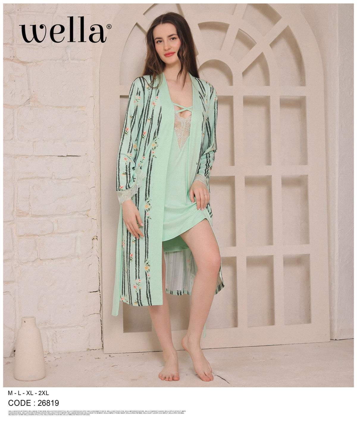 Mint Blossom 2-Piece