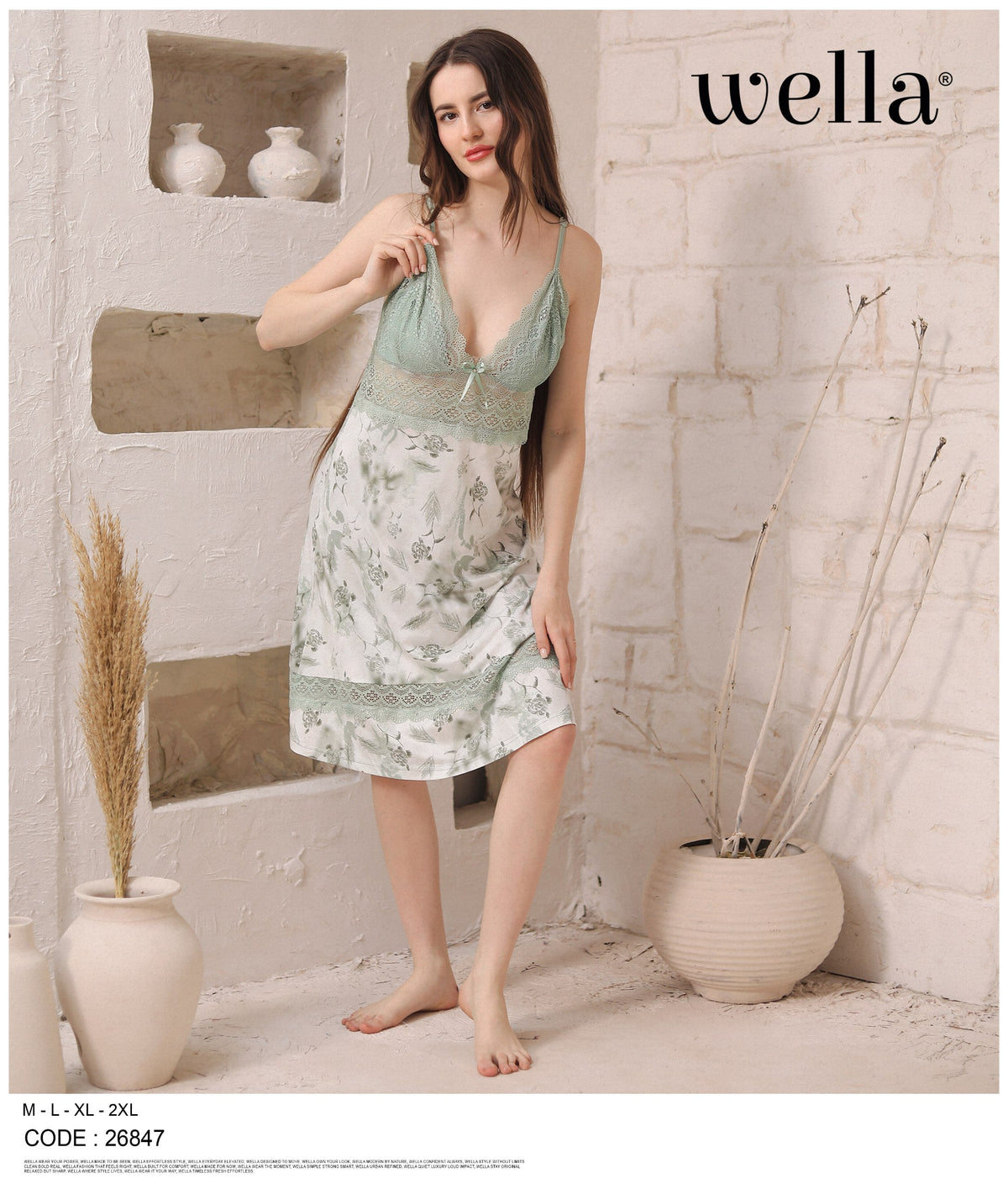 Apricot Veil Nightdress