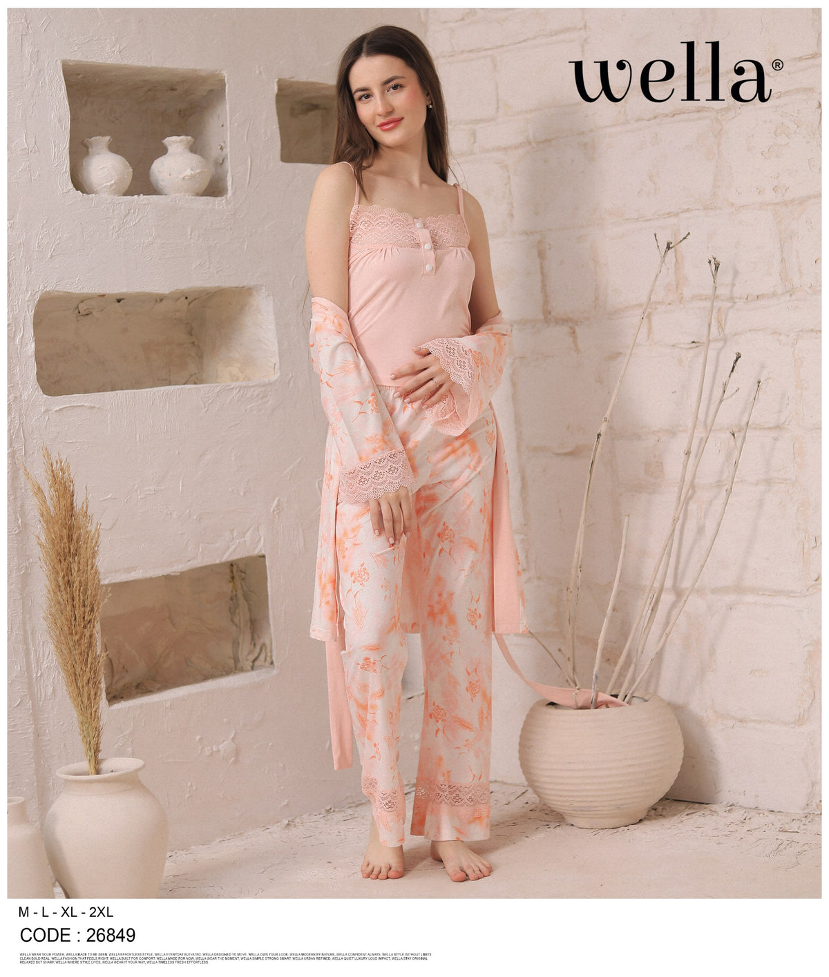 Reverie 3-Piece Pajama Set