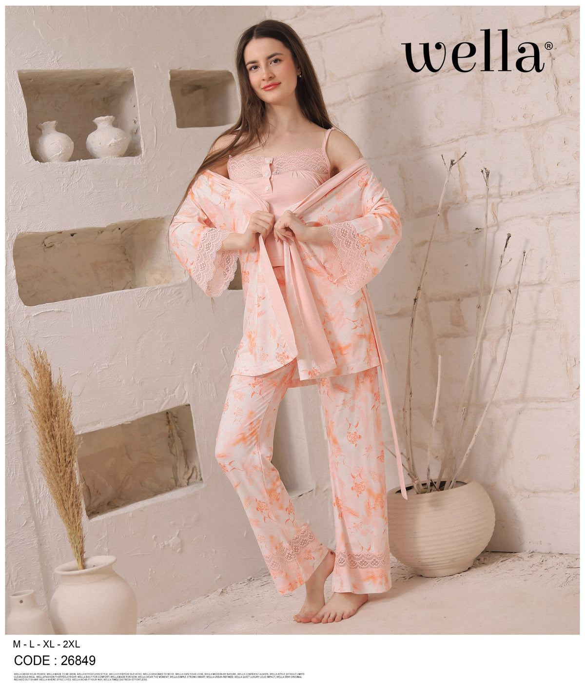 Reverie 3-Piece Pajama Set