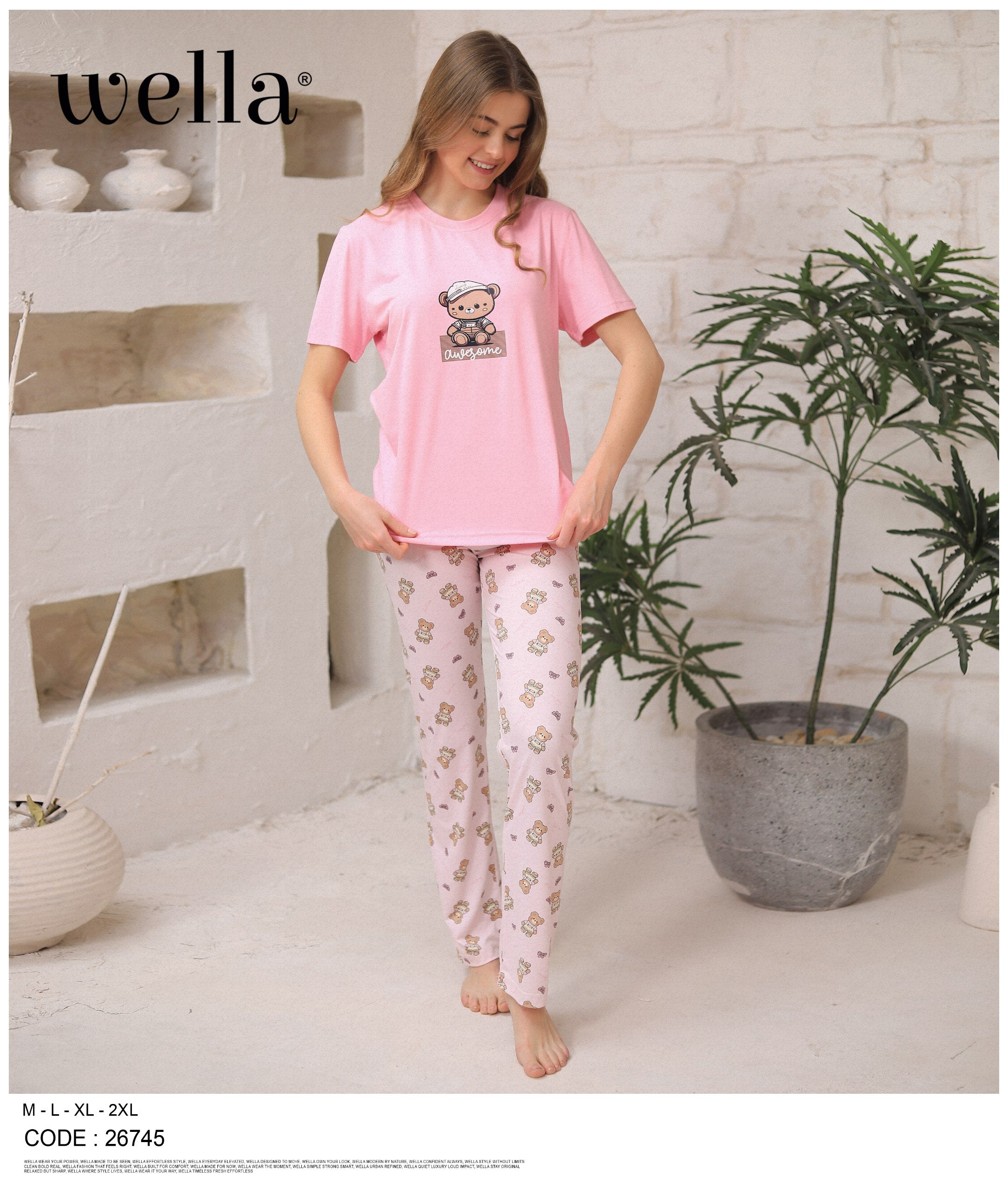 Teddy Love Pajama