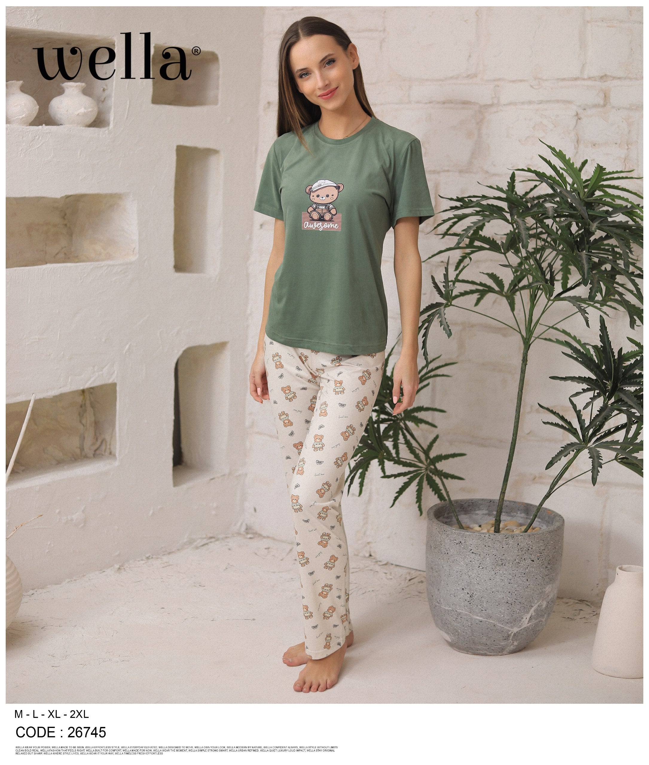 Teddy Love Pajama