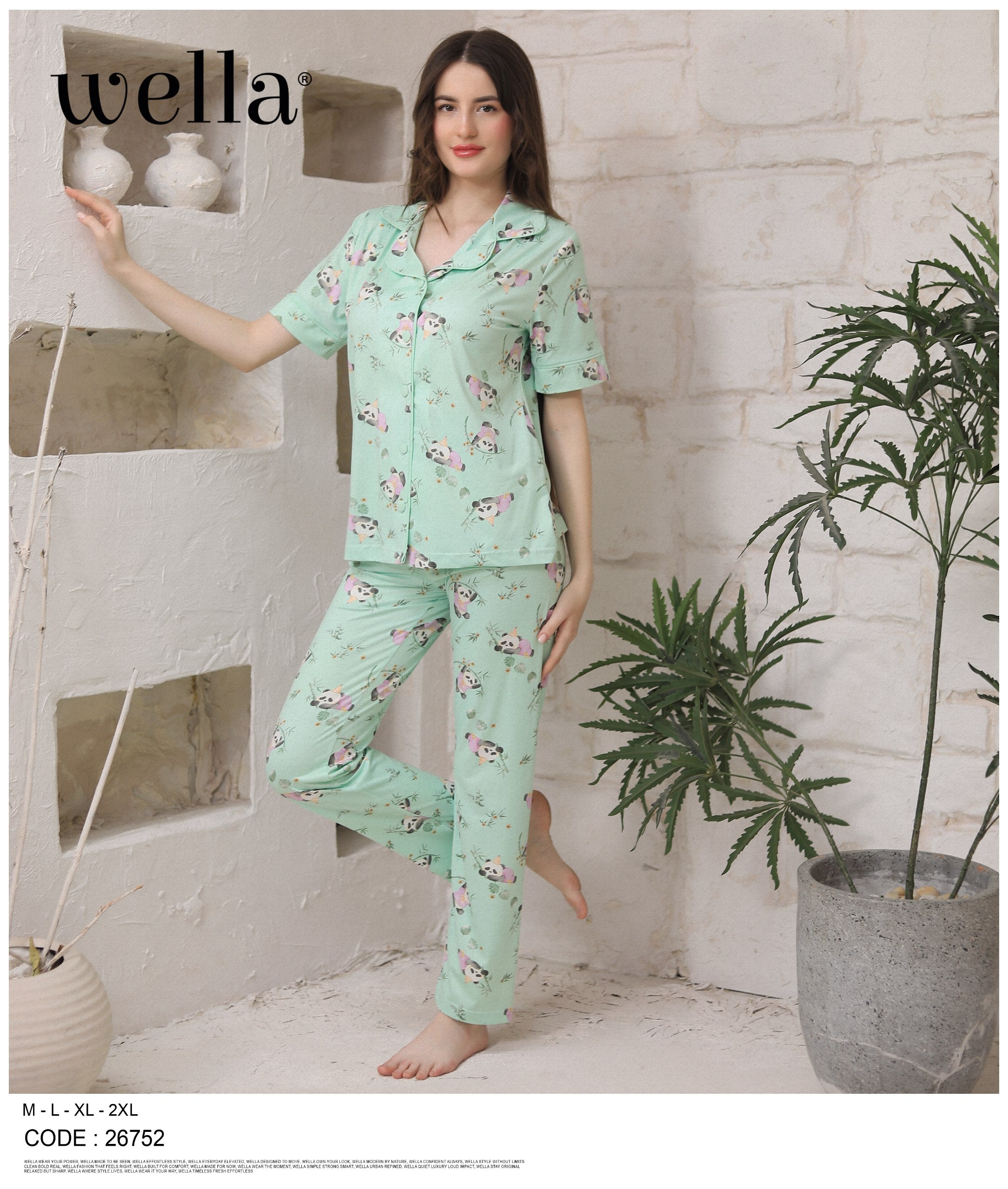 Teddy Pajama Set