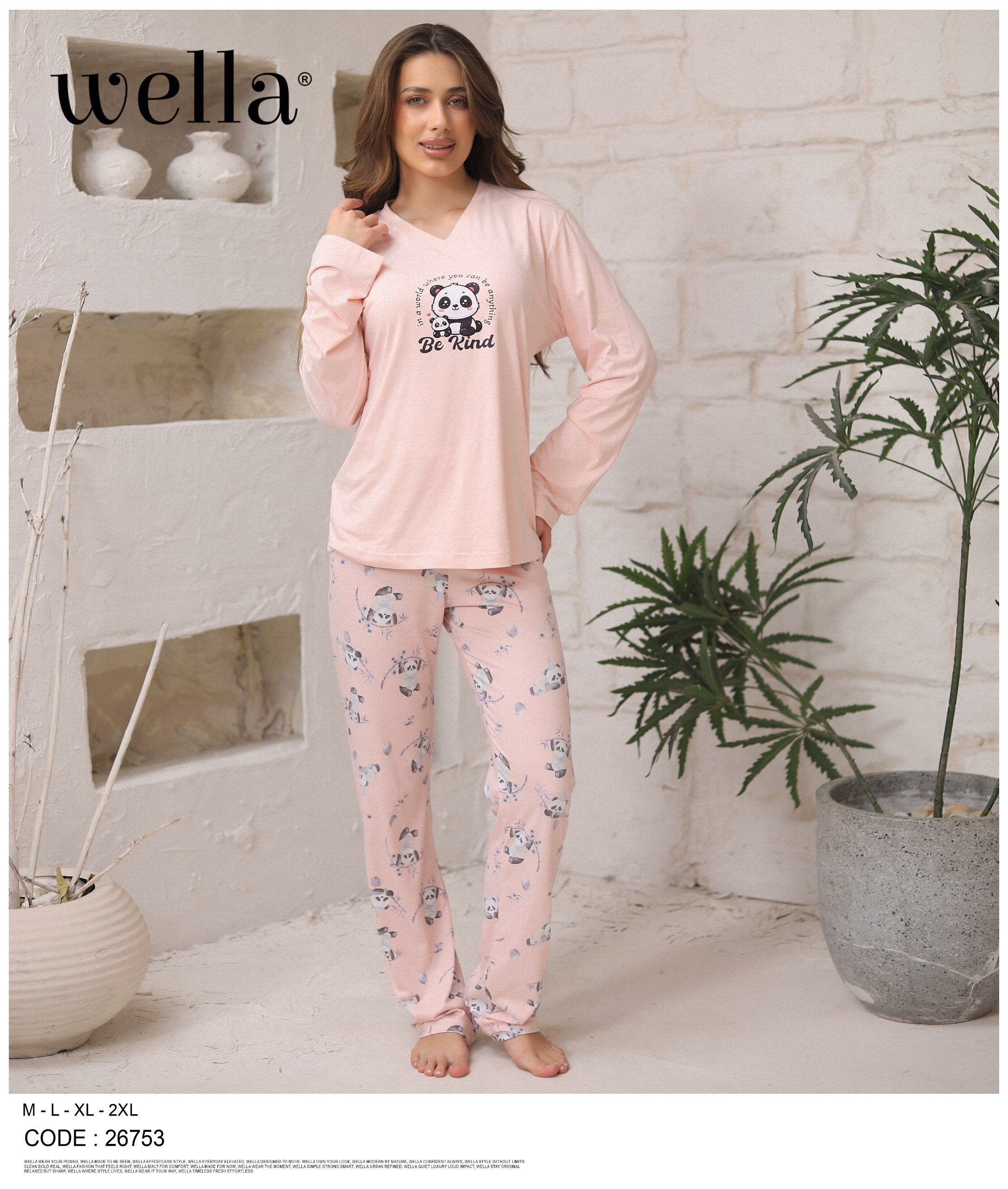 Wella Teddy Pajama Set