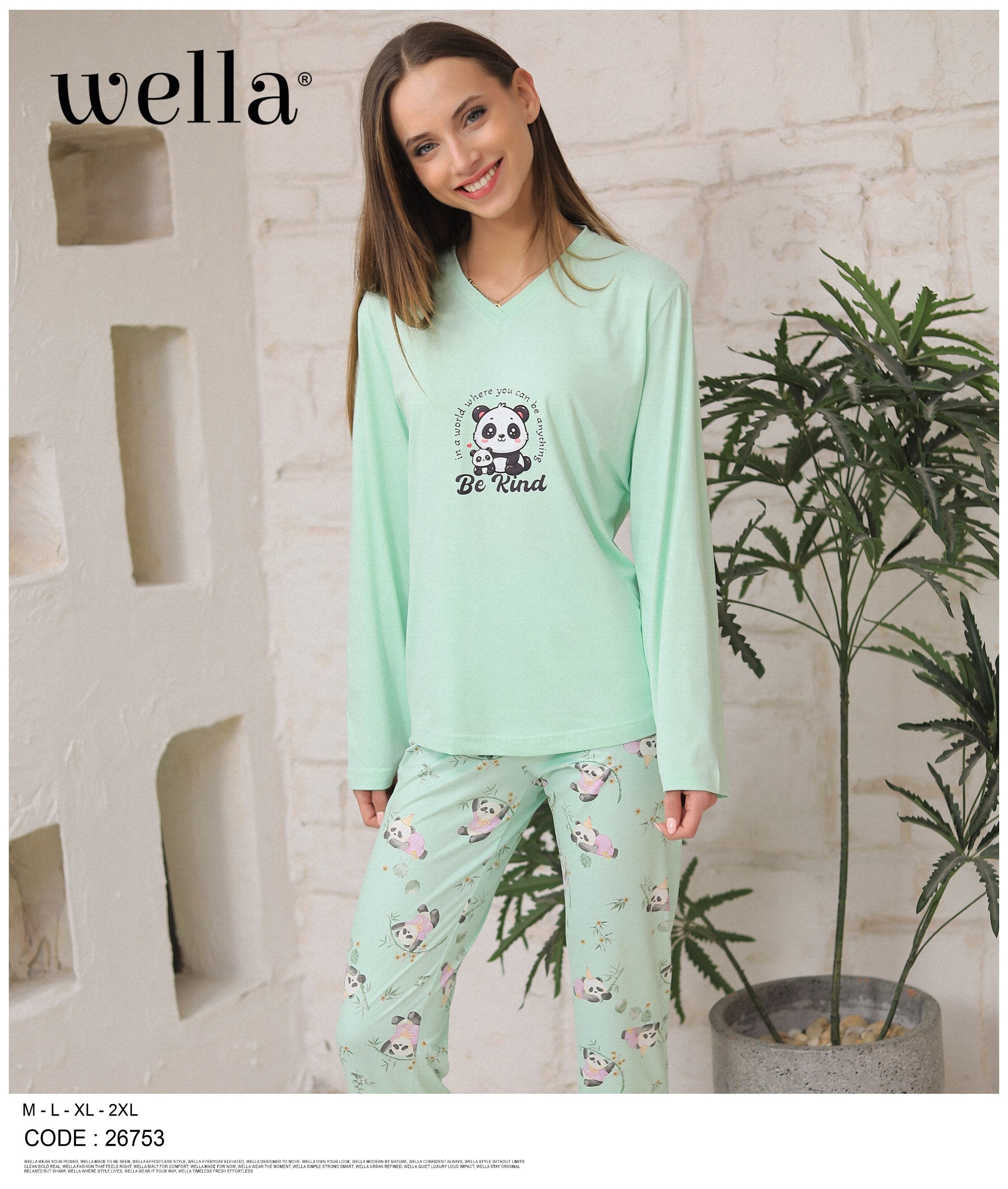 Wella Teddy Pajama Set