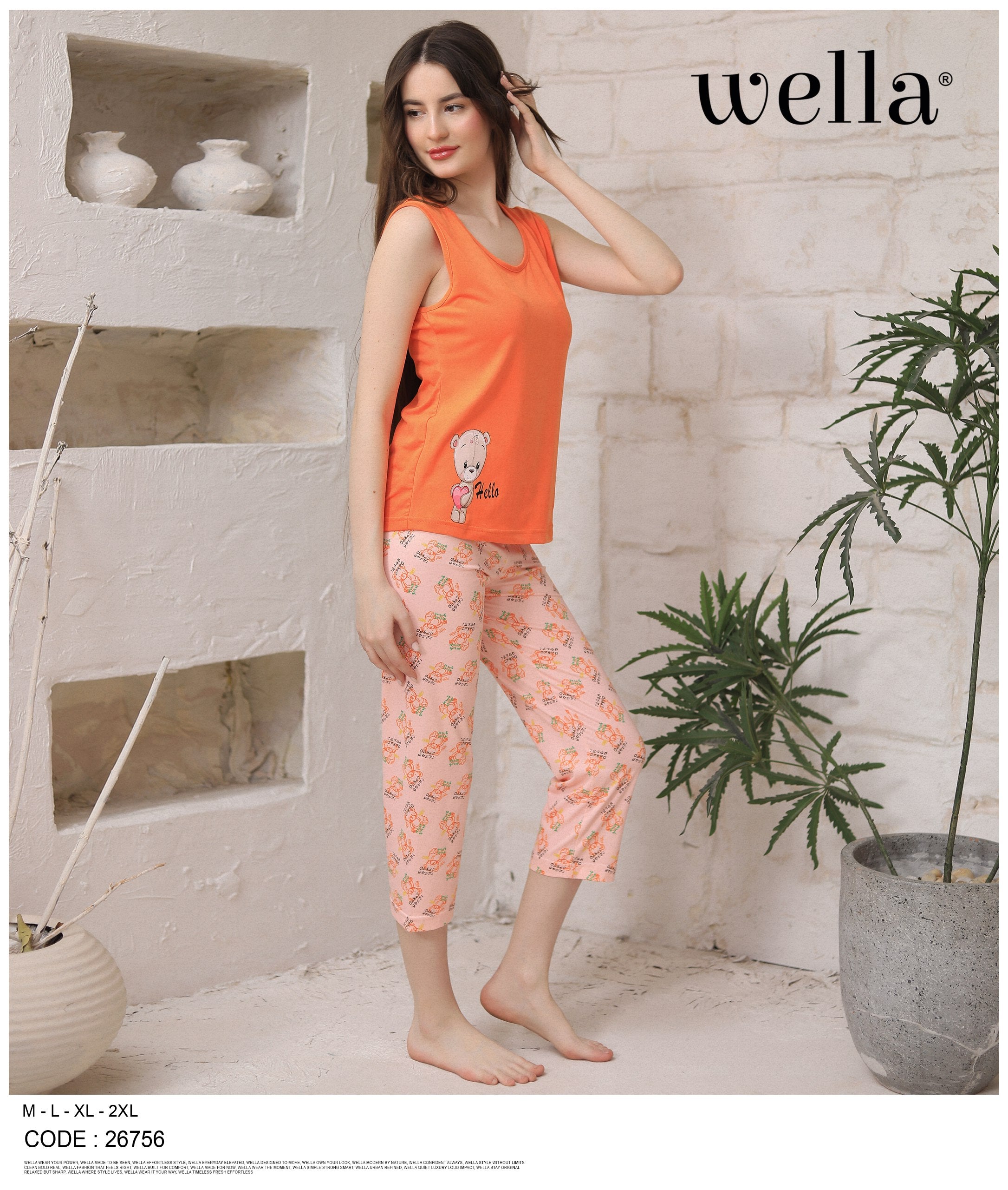 Bear Capri Set