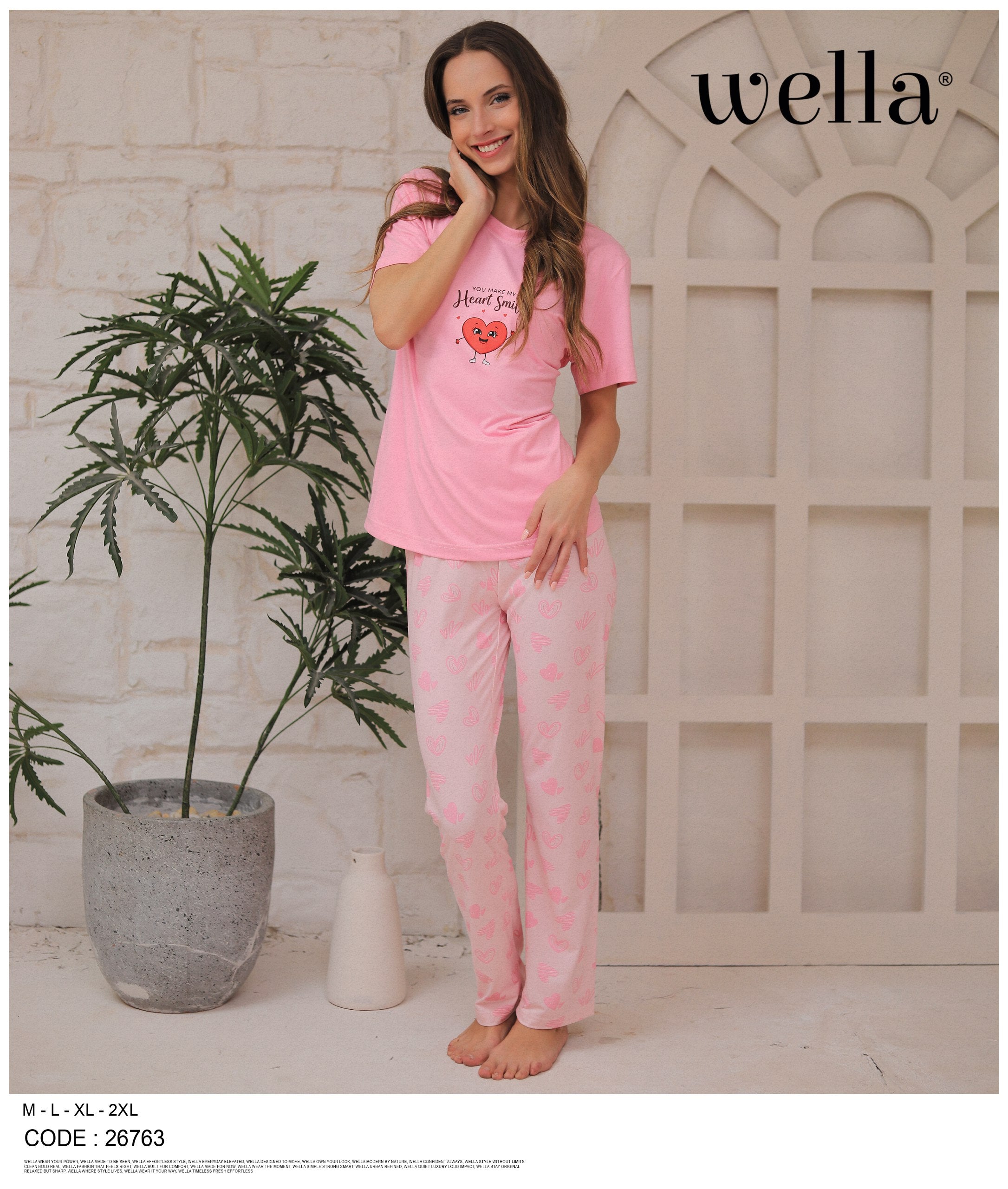 Smile Pajama Set