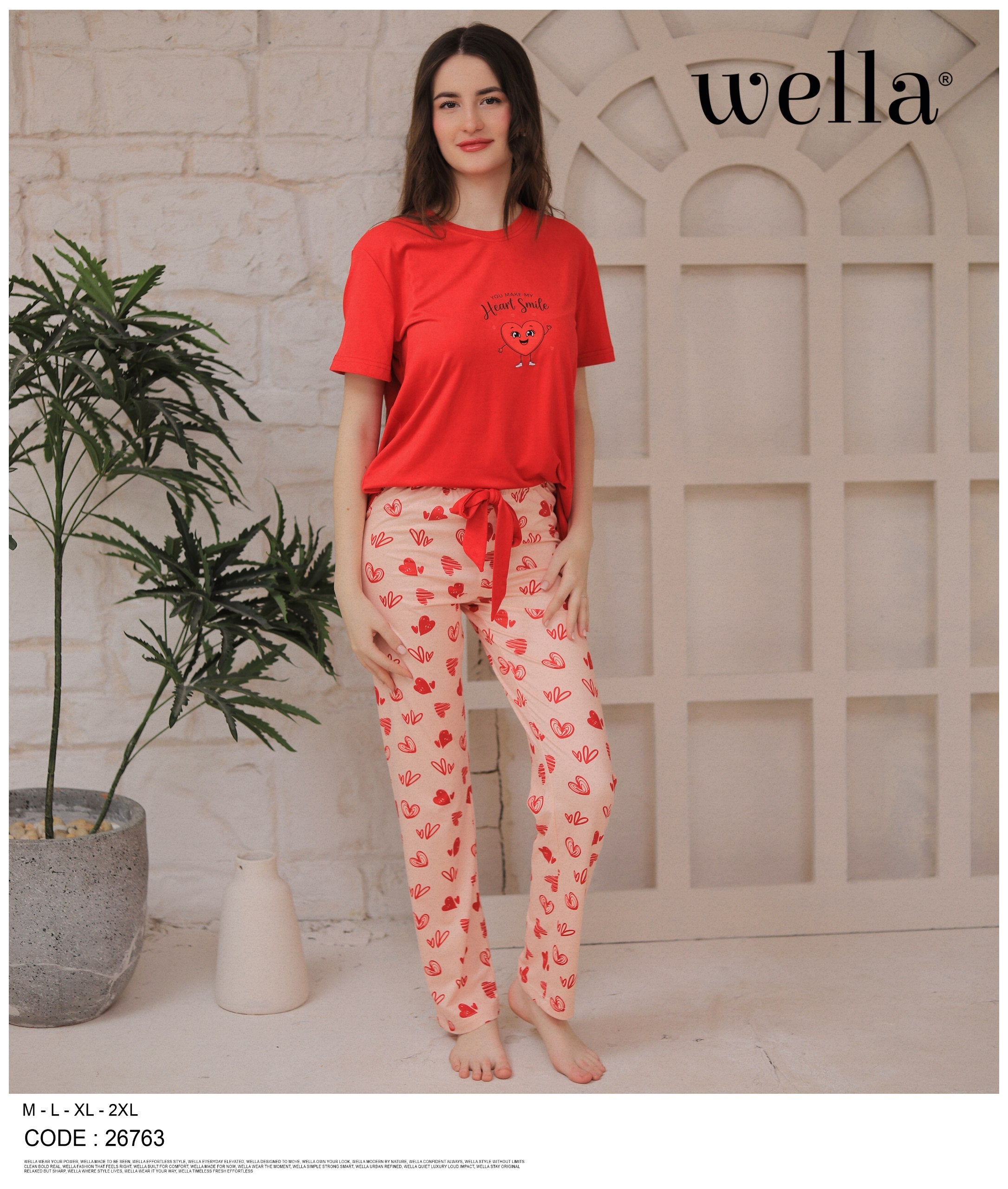 Smile Pajama Set
