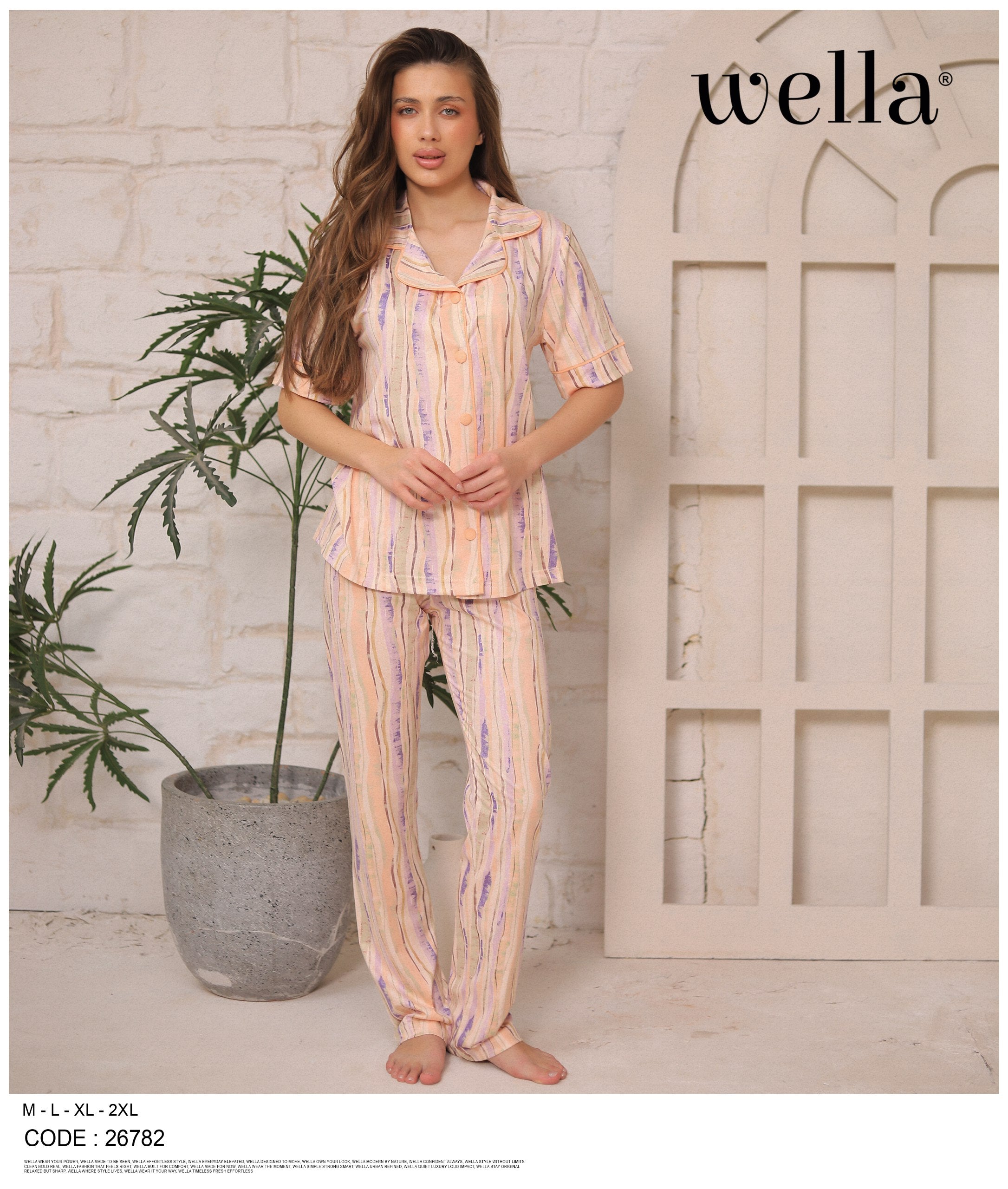 Soft Stripe Cozy Sleepwear Set