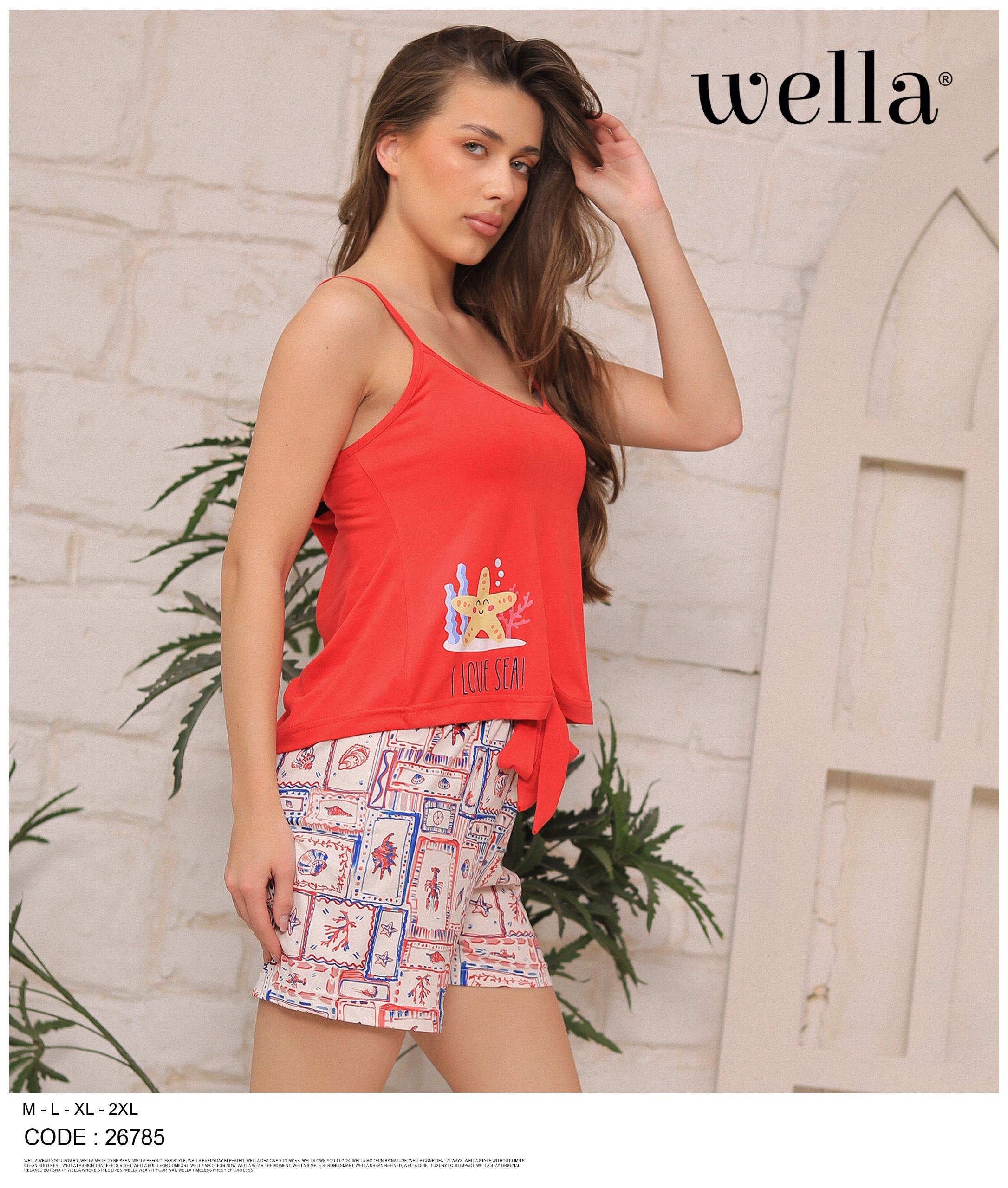 Starfish Sea Short Pajama Set