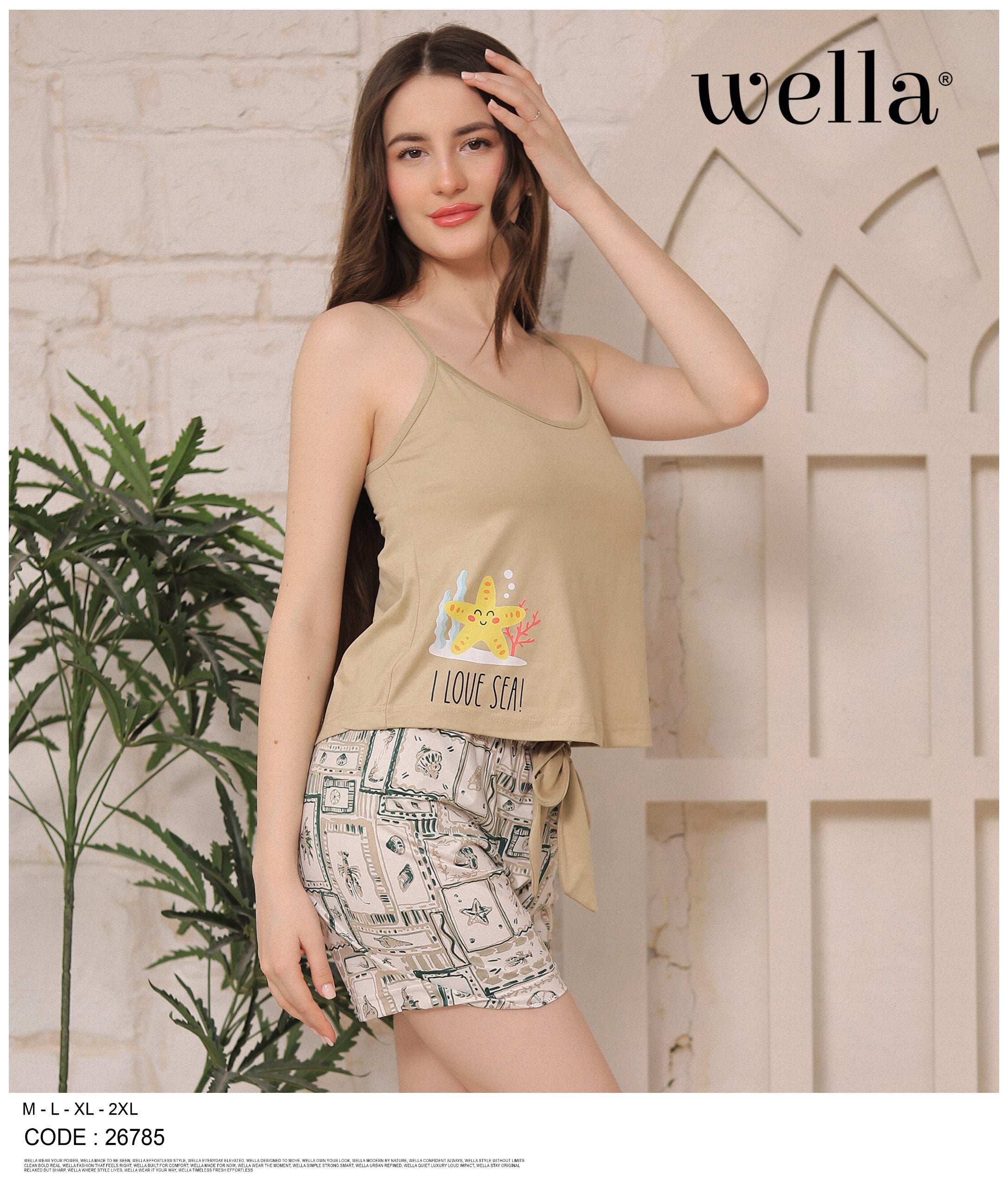 Starfish Sea Short Pajama Set