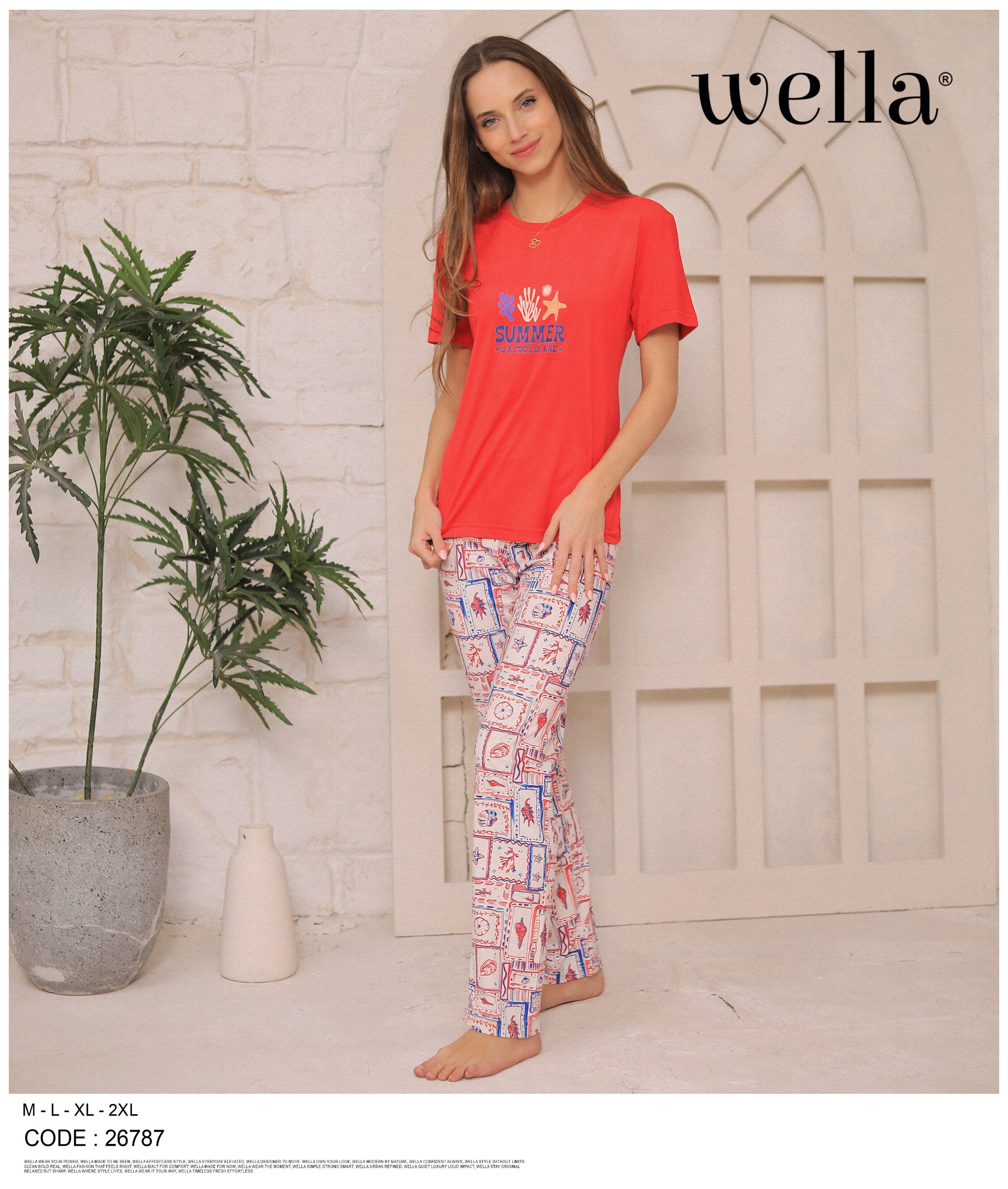 Summer State Pajama Set