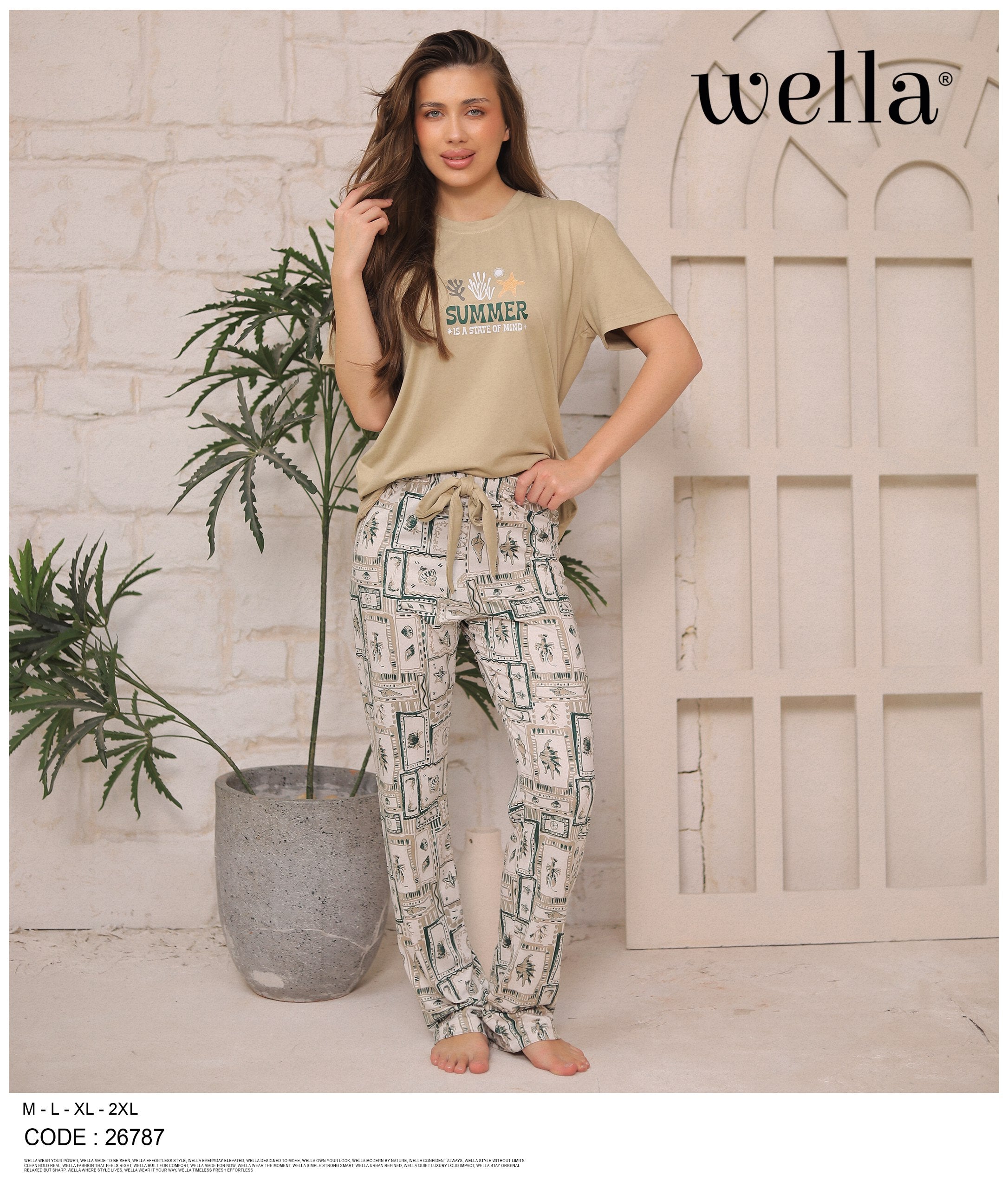Summer State Pajama Set