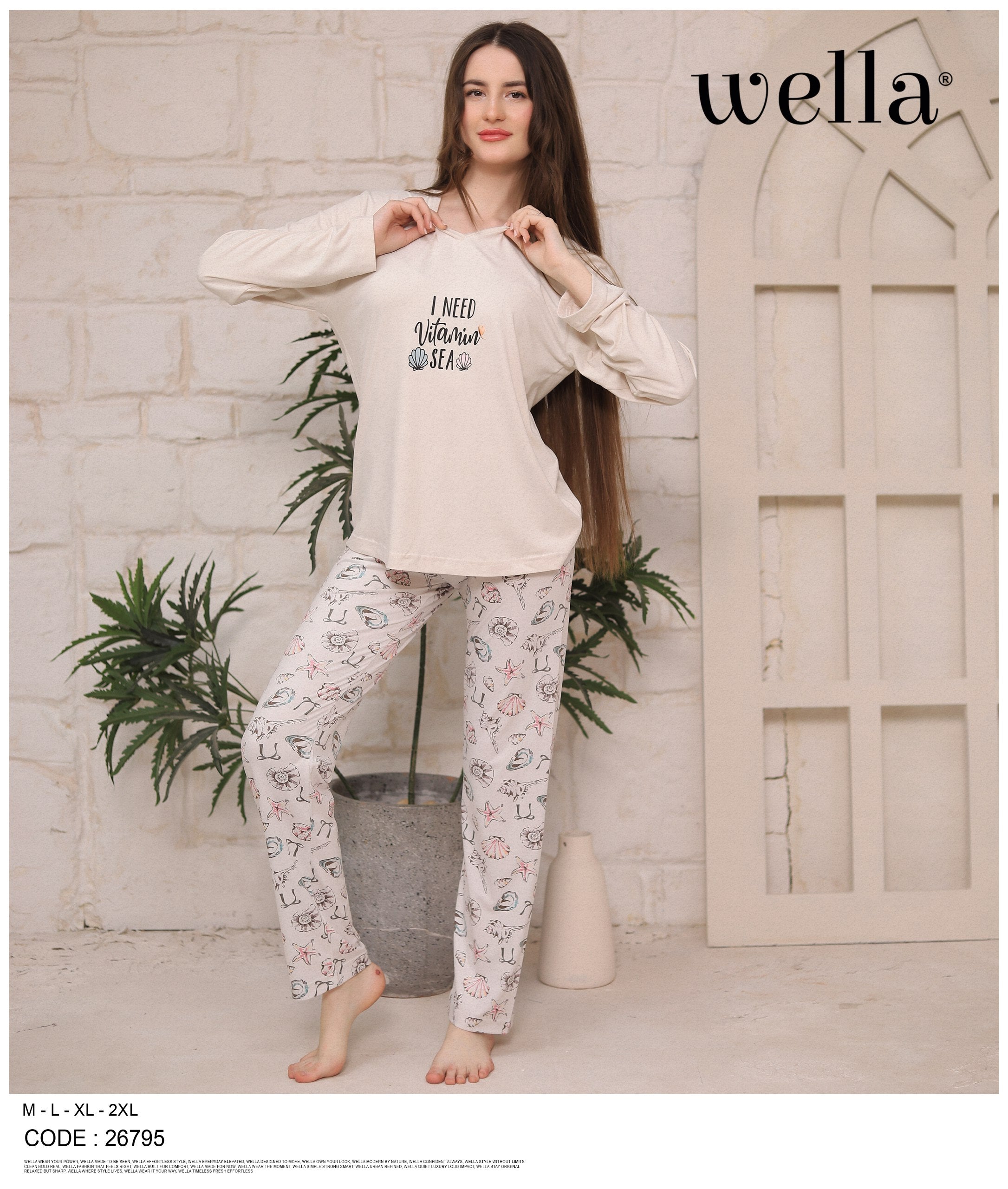 Vitamin Sea Pajama Set