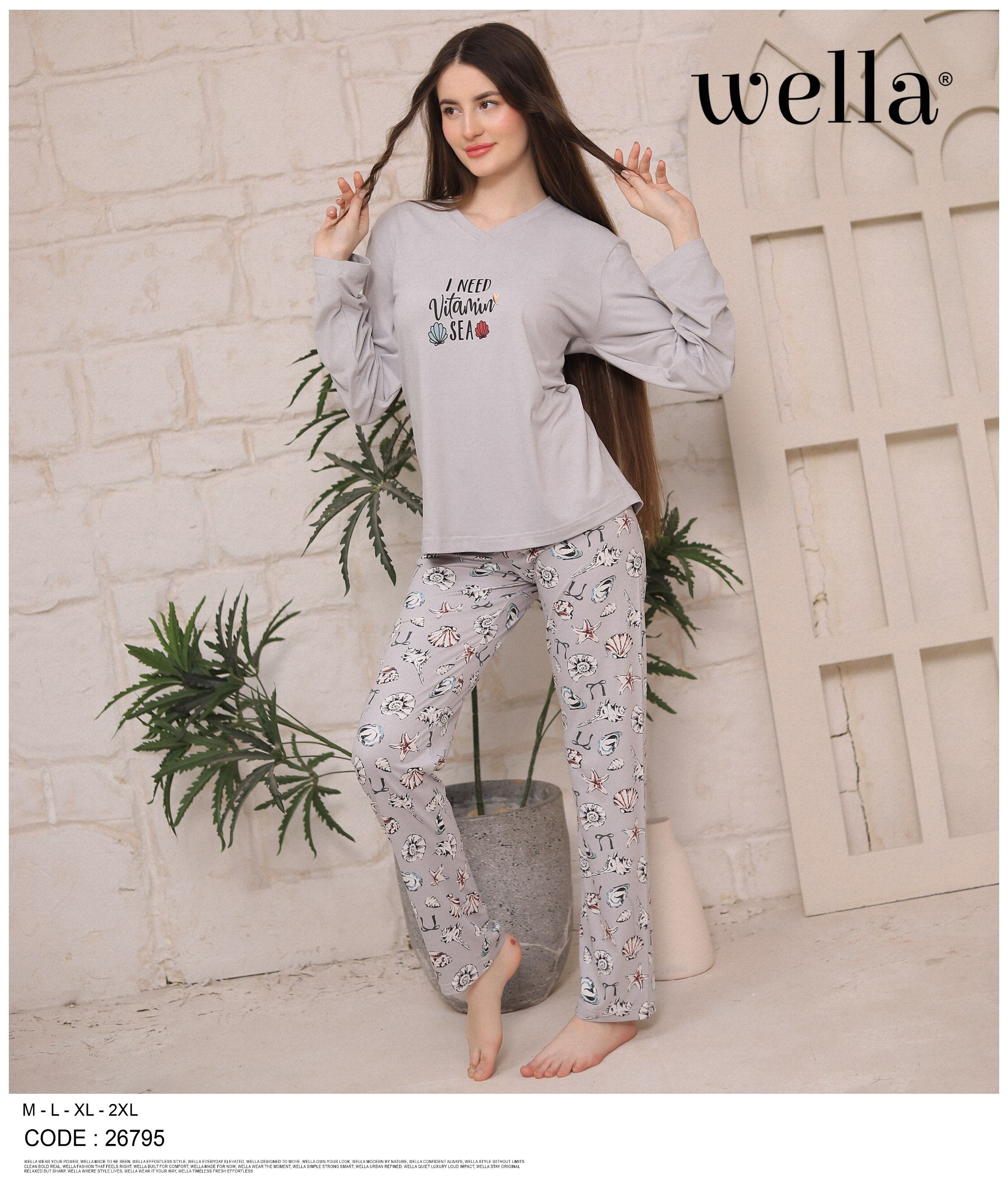 Vitamin Sea Pajama Set