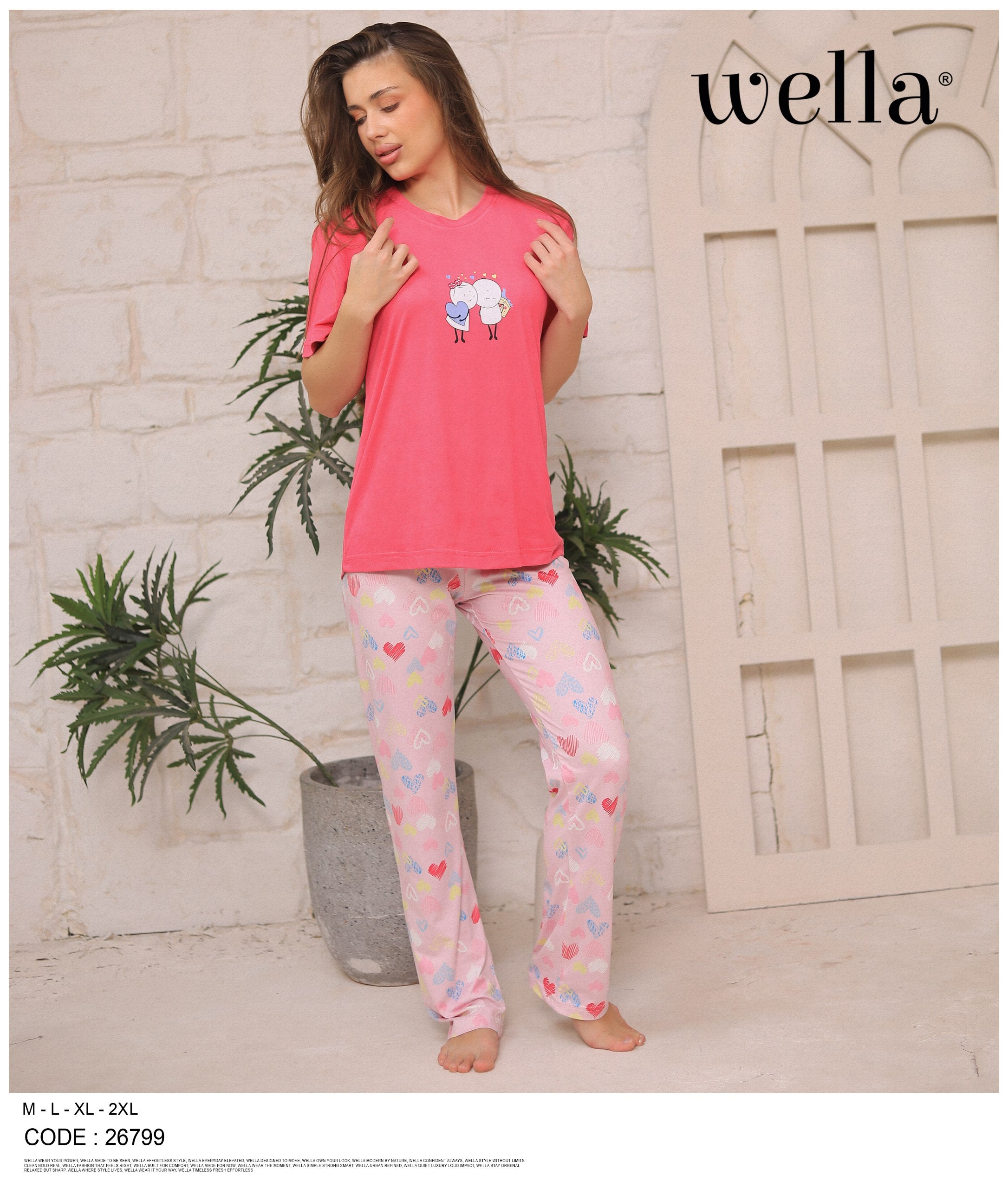 Love Notes Pajama Set