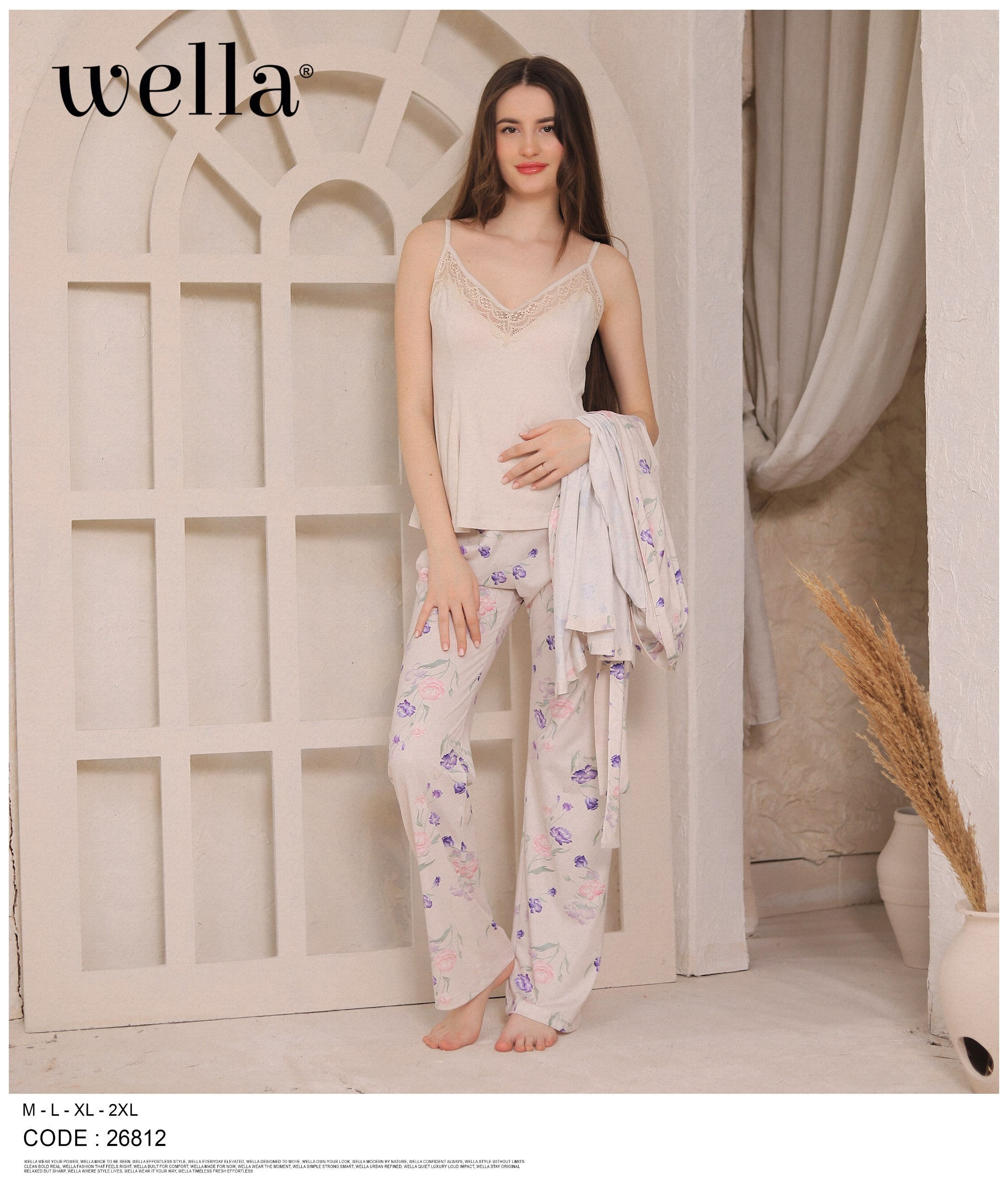 Lavender Garden 3-Piece
