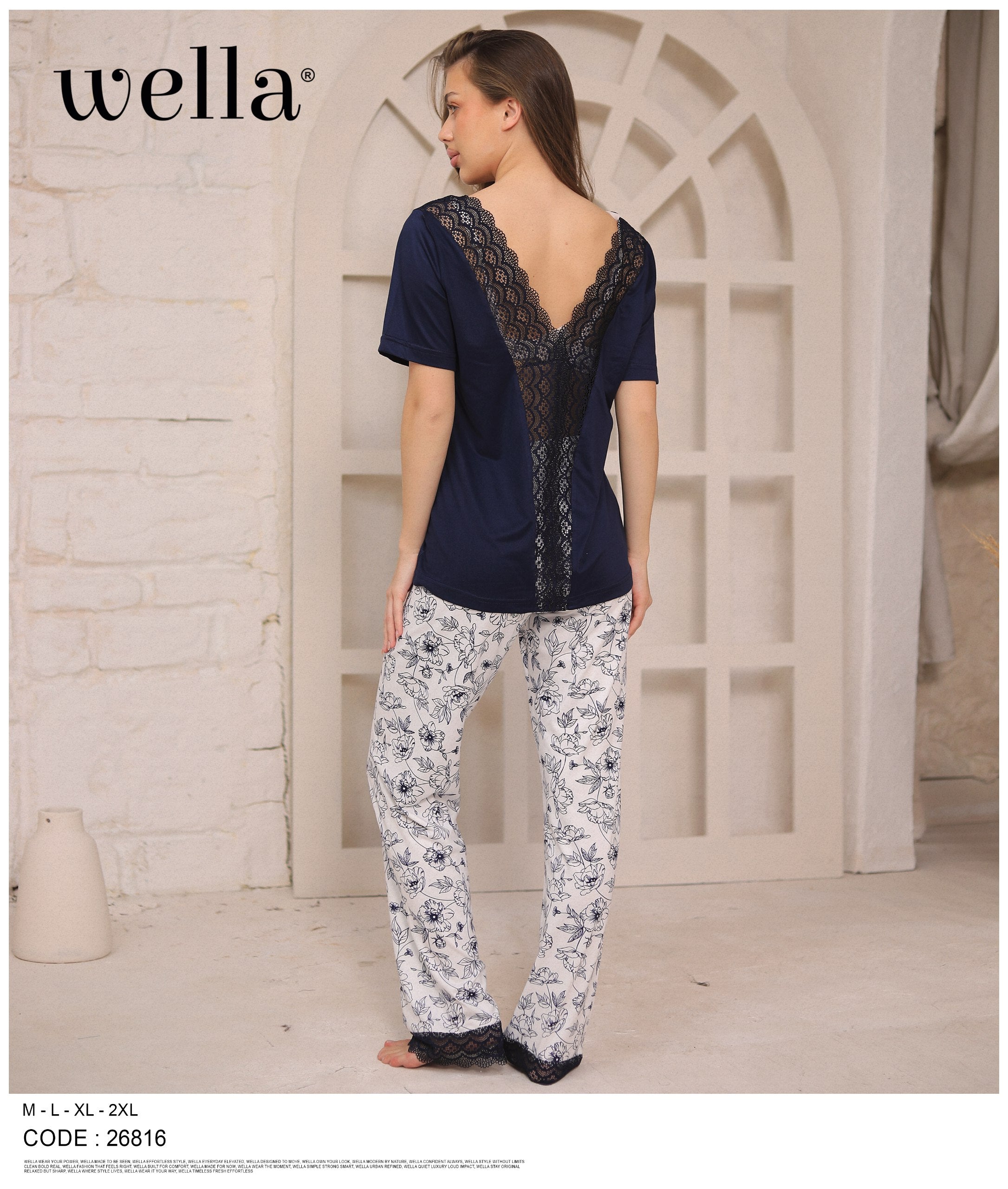 Forest Lace Pajama Set