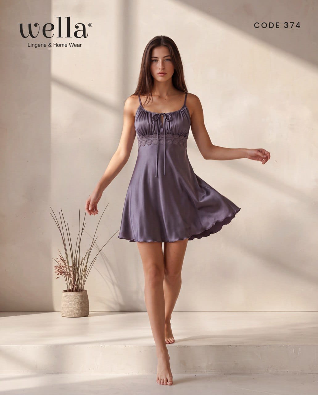 Grace Lingerie Violet