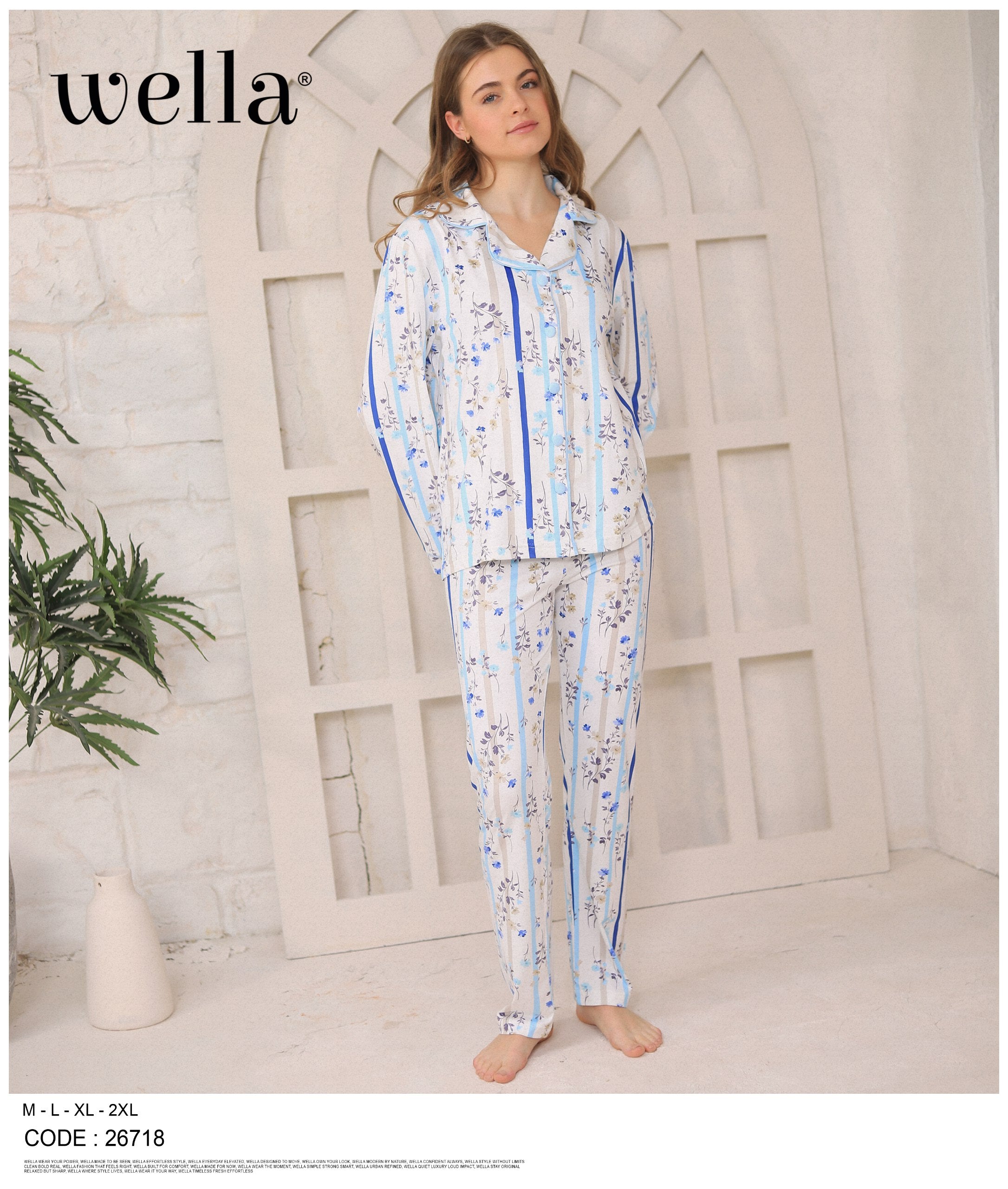 Soft Garden Pajama Set