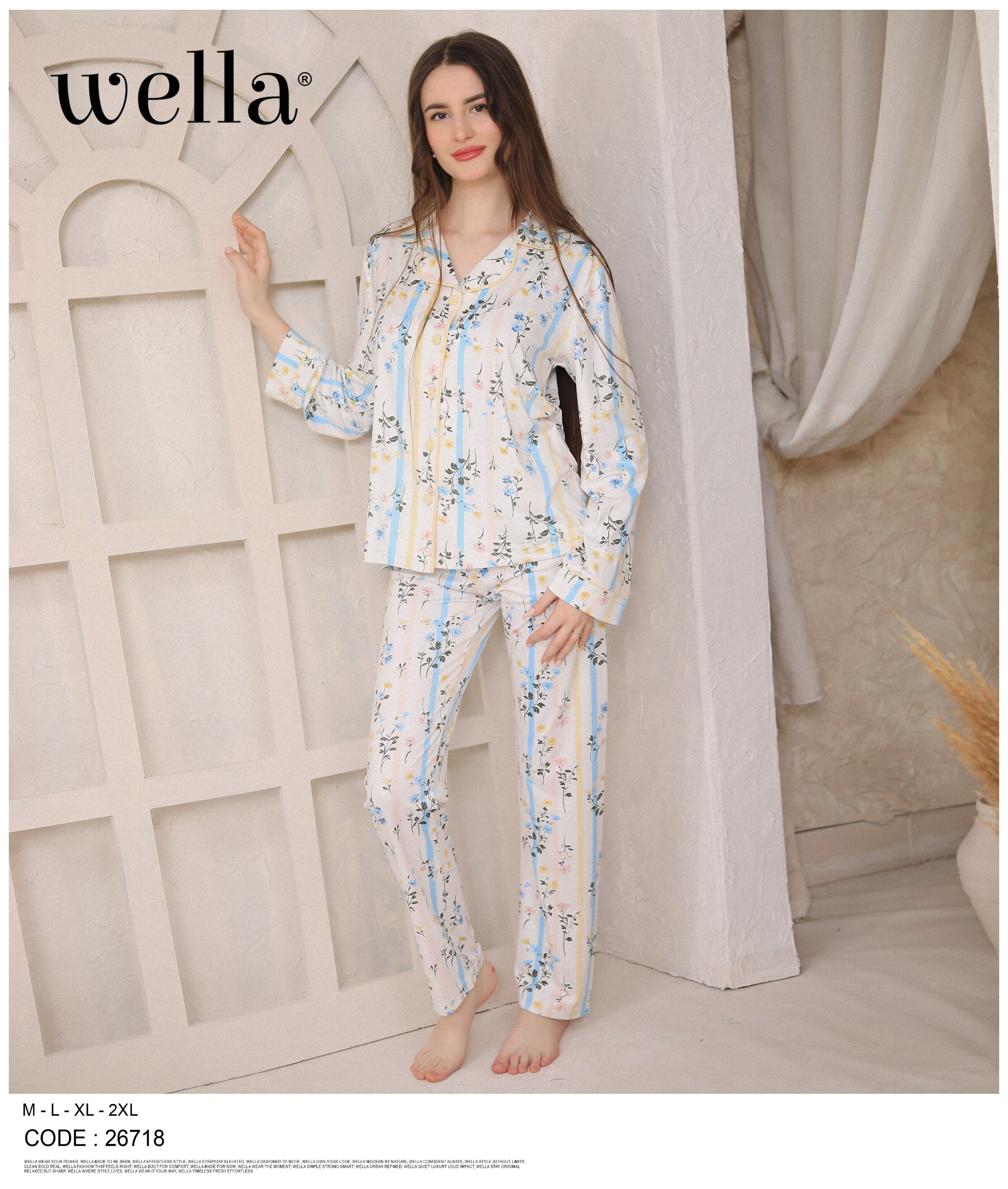 Soft Garden Pajama Set