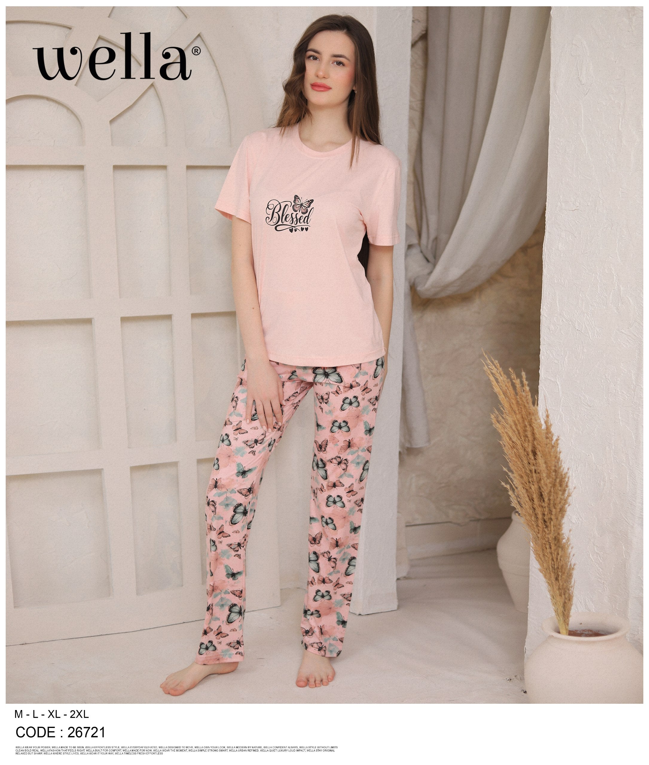 Butterfly Pajama Set